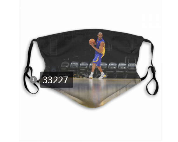 2021 NBA Los Angeles Lakers #24 kobe bryant 33227 Dust mask with filter